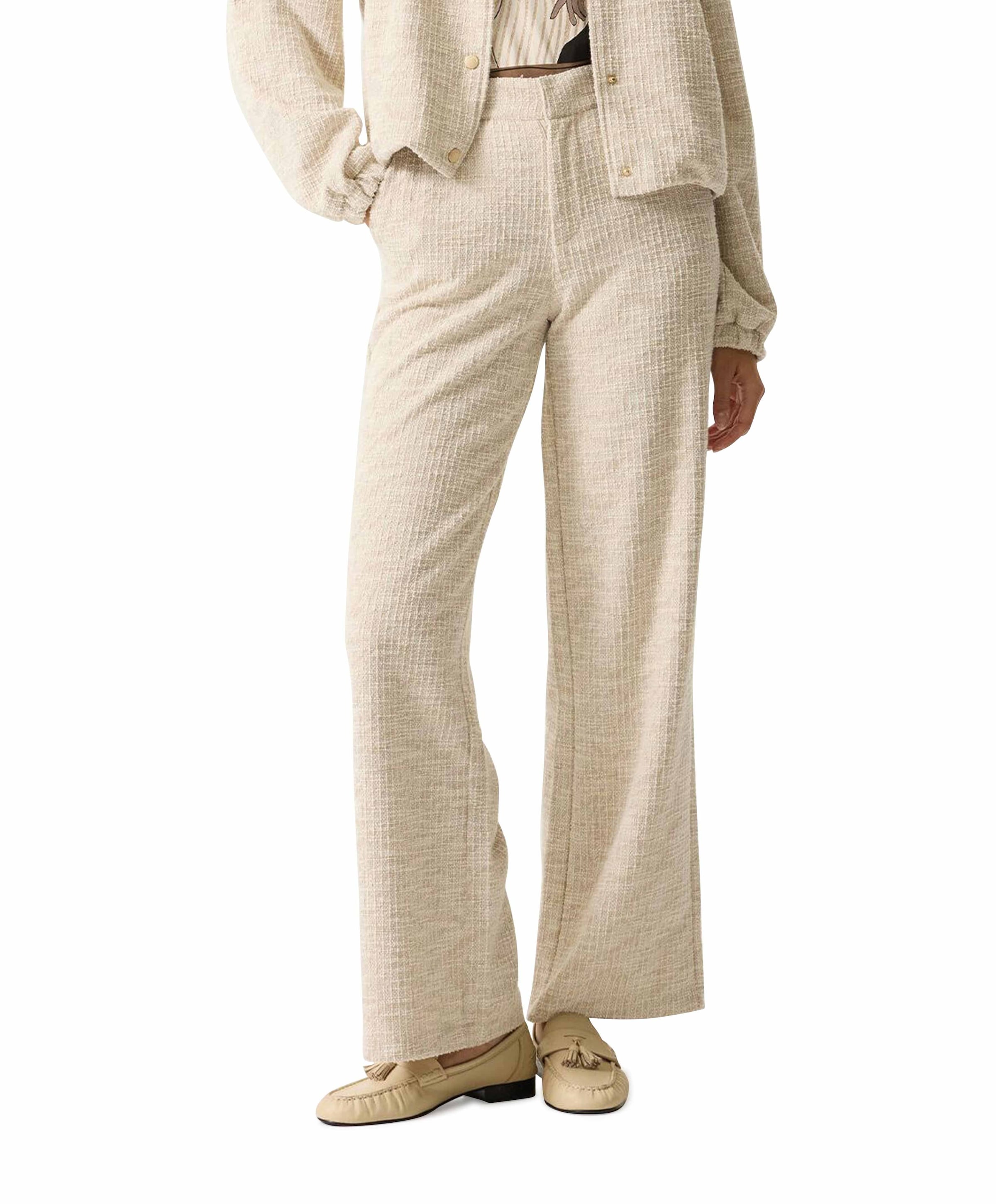 N260315_ladies pants dames pantalon beige