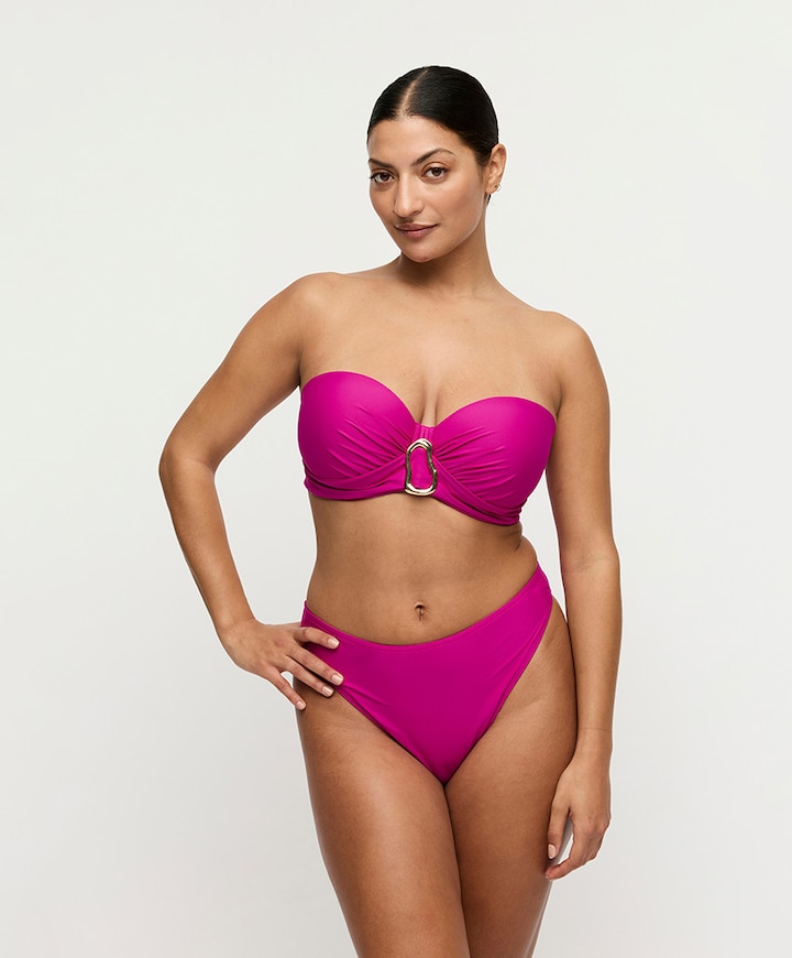 Dames bikinitop roze