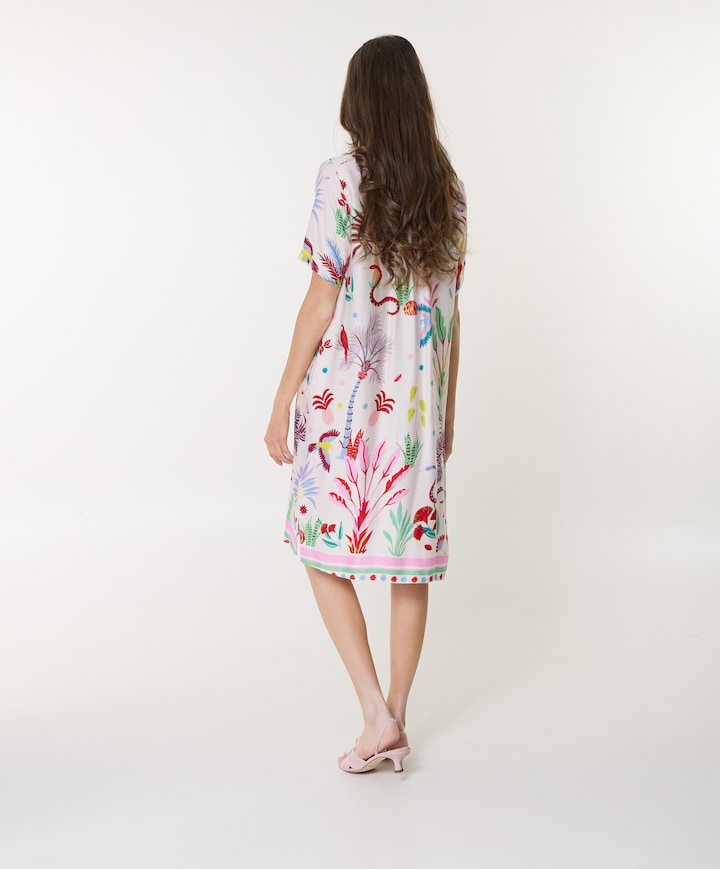 Dames jurk multicolor