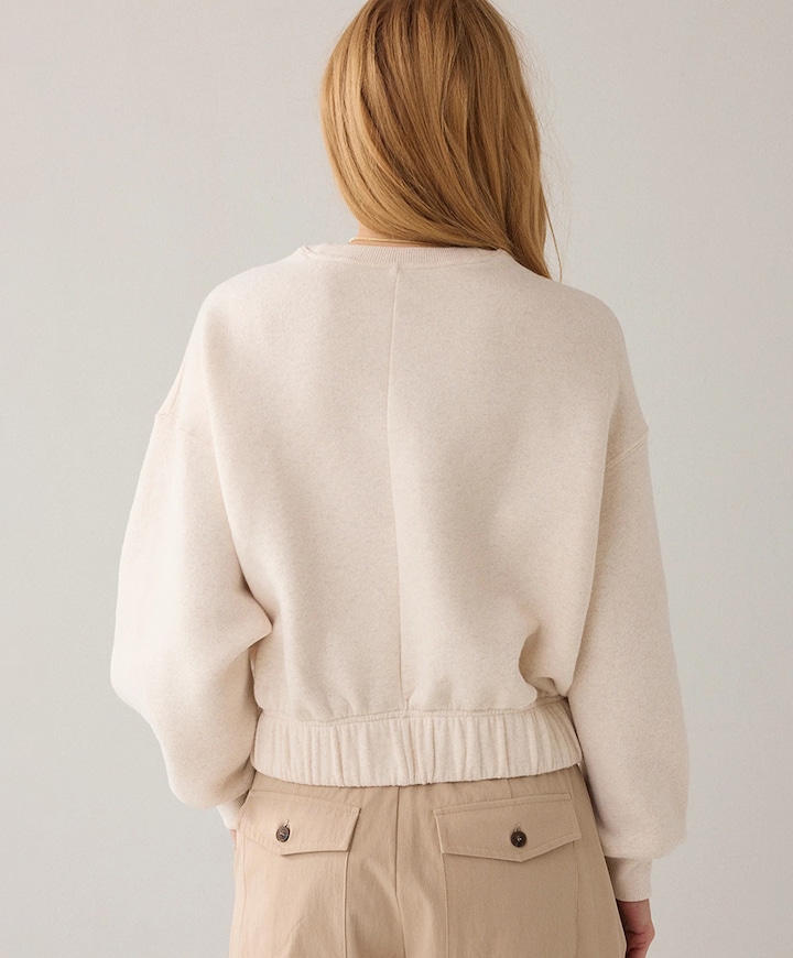 Dames sweater beige