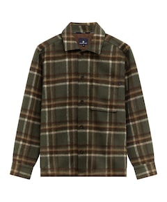 Heren overshirt groen