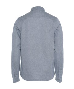 Heren overshirt blauw