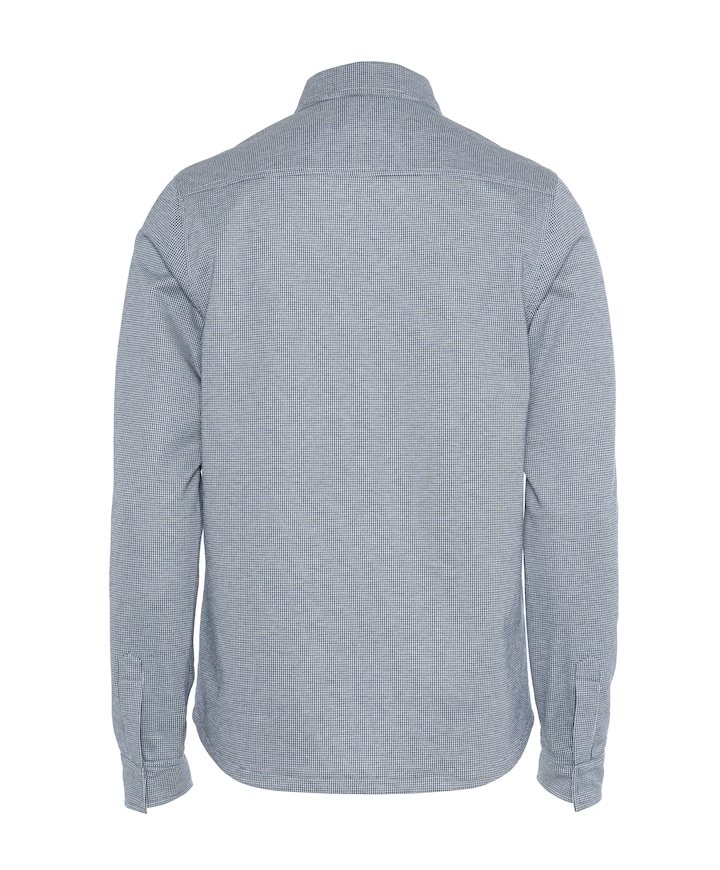 Heren overshirt blauw