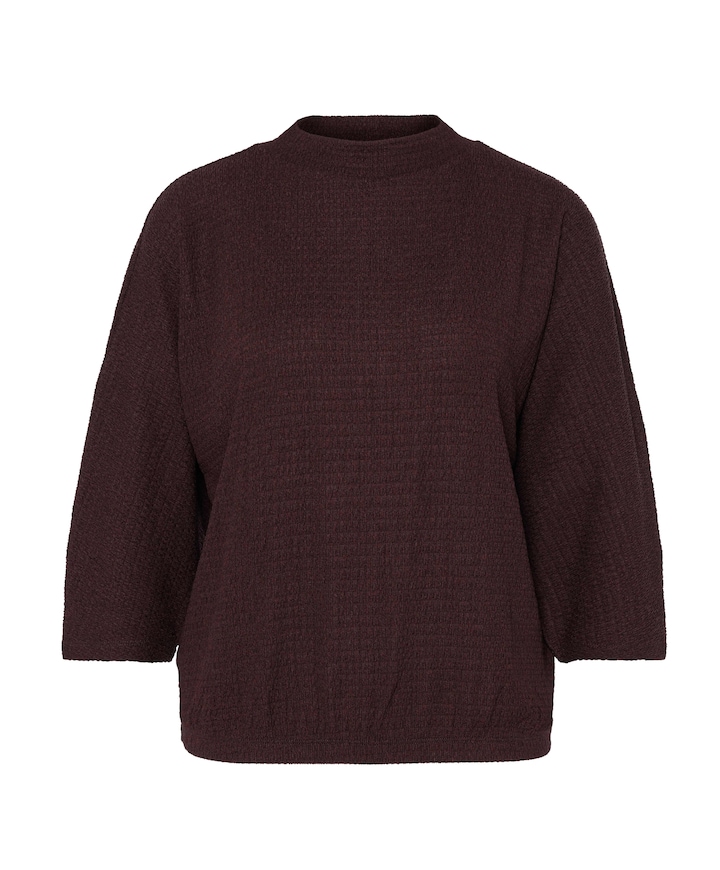 Dames longsleeve bordeaux