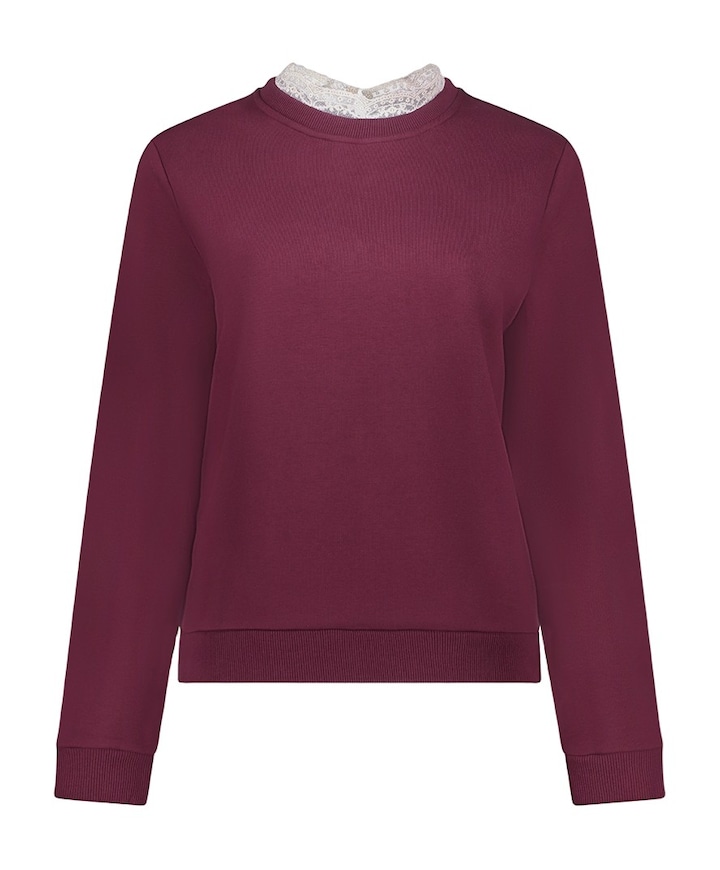 Dames sweater rood
