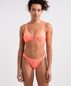 Dames bikinitop oranje
