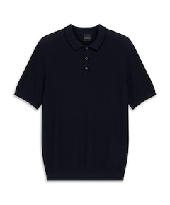 Heren polo blauw