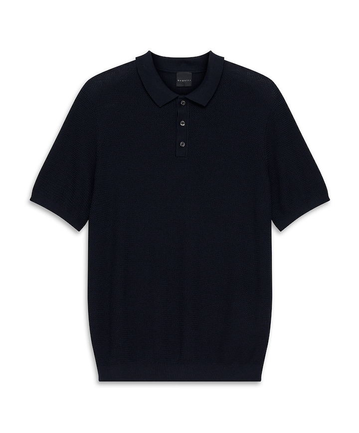Heren polo blauw