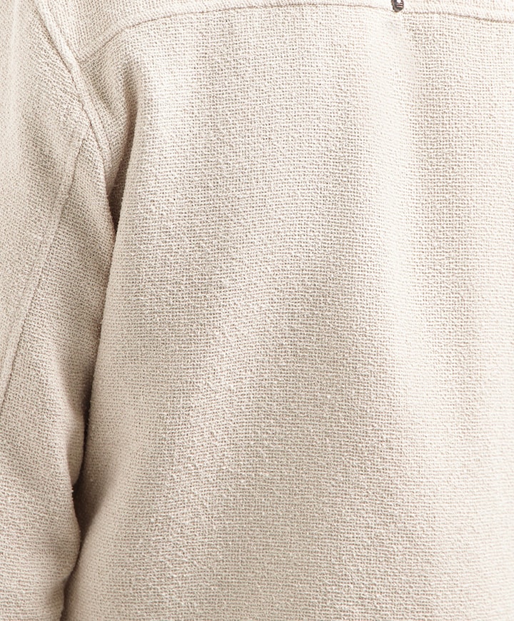 Heren overshirt beige