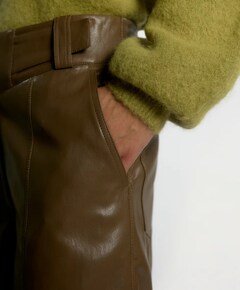 NORE PU 689 dames broek groen