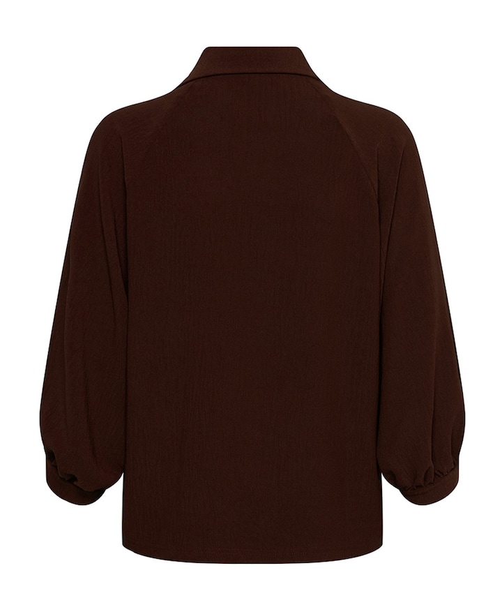 Dames blouse bruin