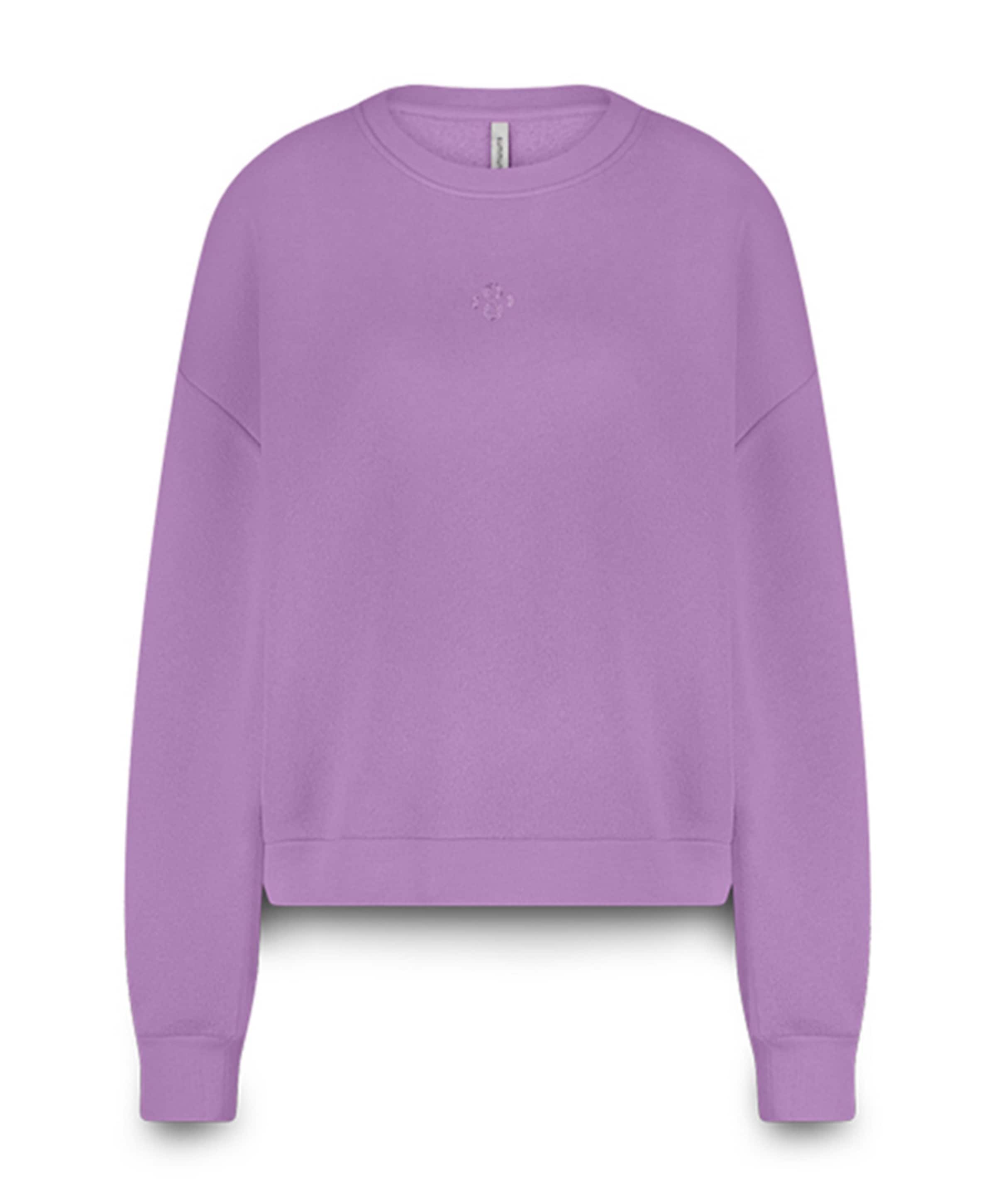 Dames sweater paars