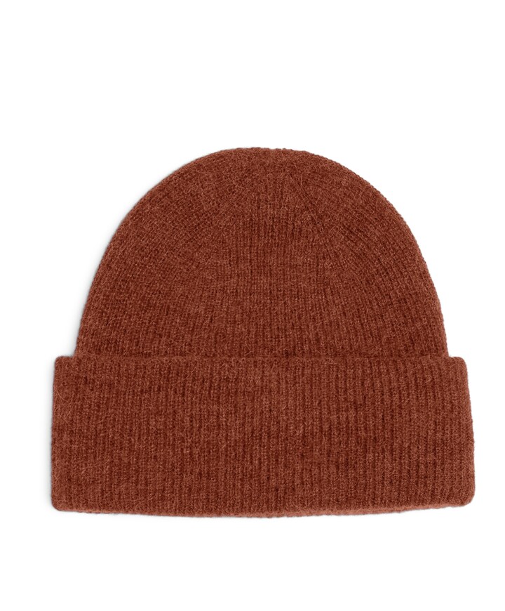 Dames muts bruin