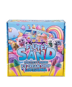 Fluffy sand ice cream shop