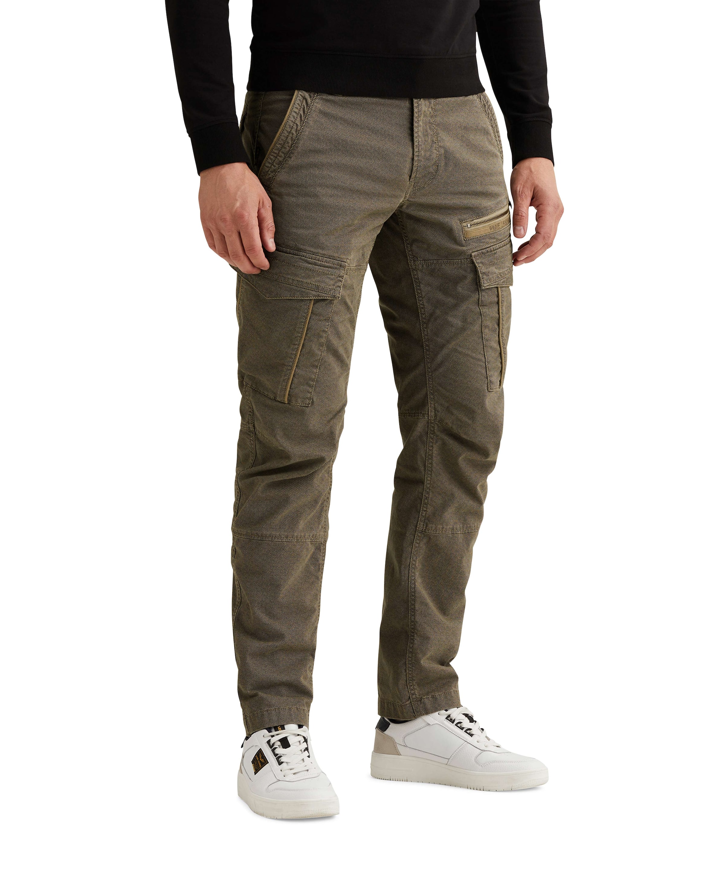 NORDROP CARGO 3.0 MICRO ALLOVER PR heren broek bruin