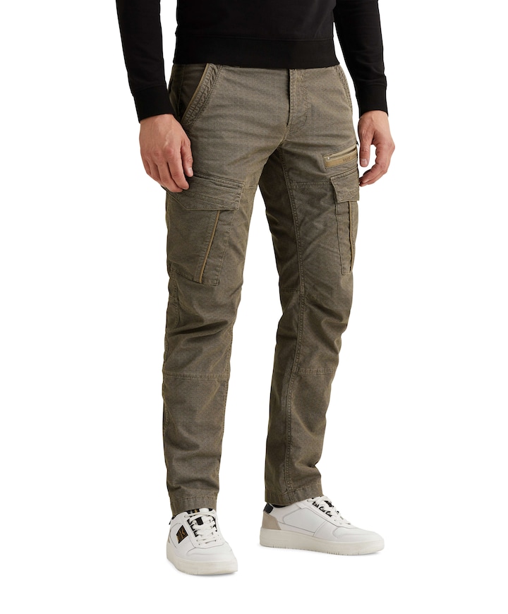 NORDROP CARGO 3.0 MICRO ALLOVER PR heren broek bruin