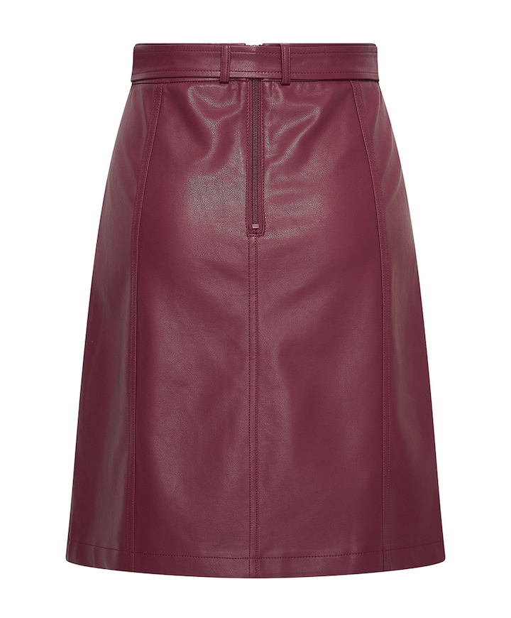 Dames rok bordeaux