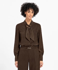 Dames blouse bruin