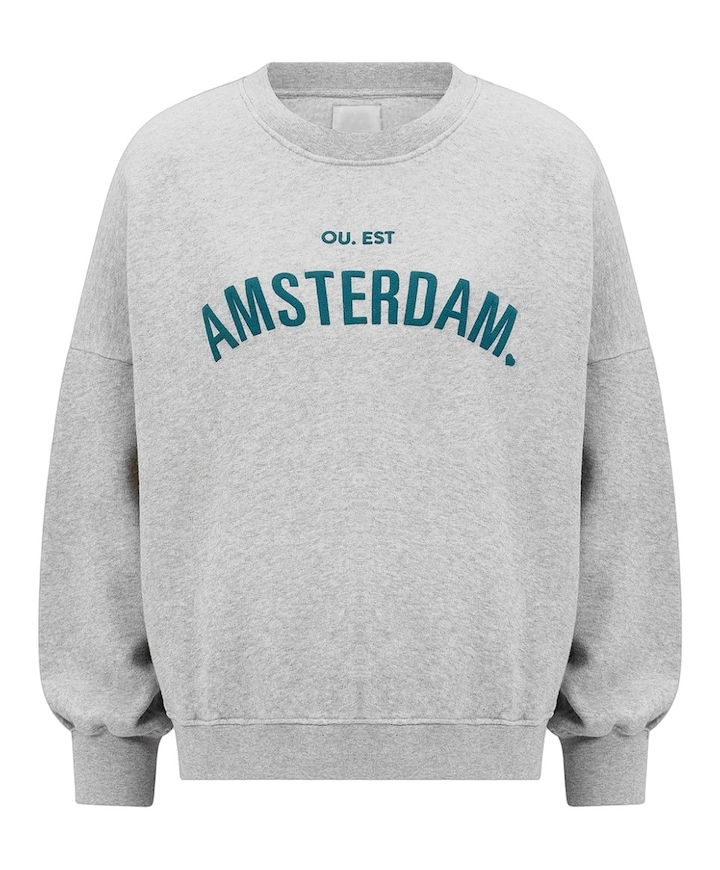 Dames sweater grijs