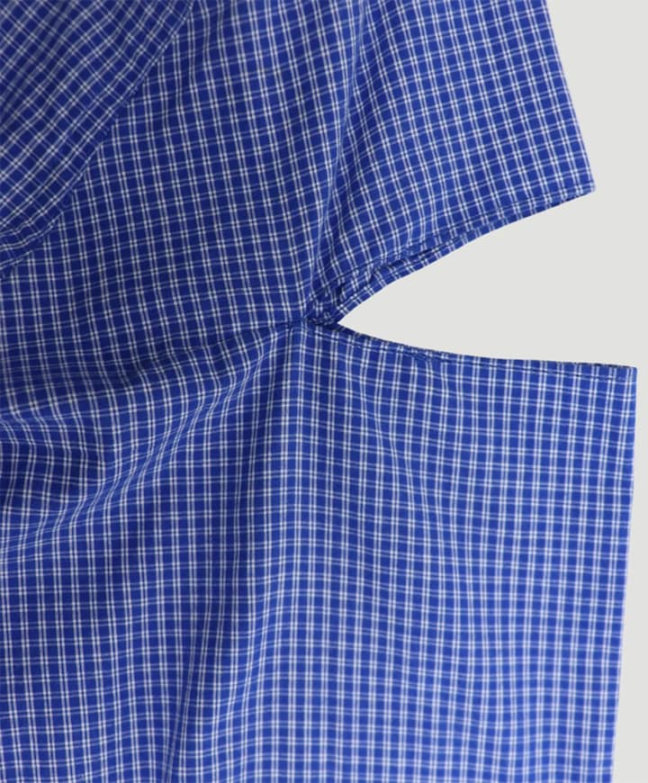 Dames blouse blauw