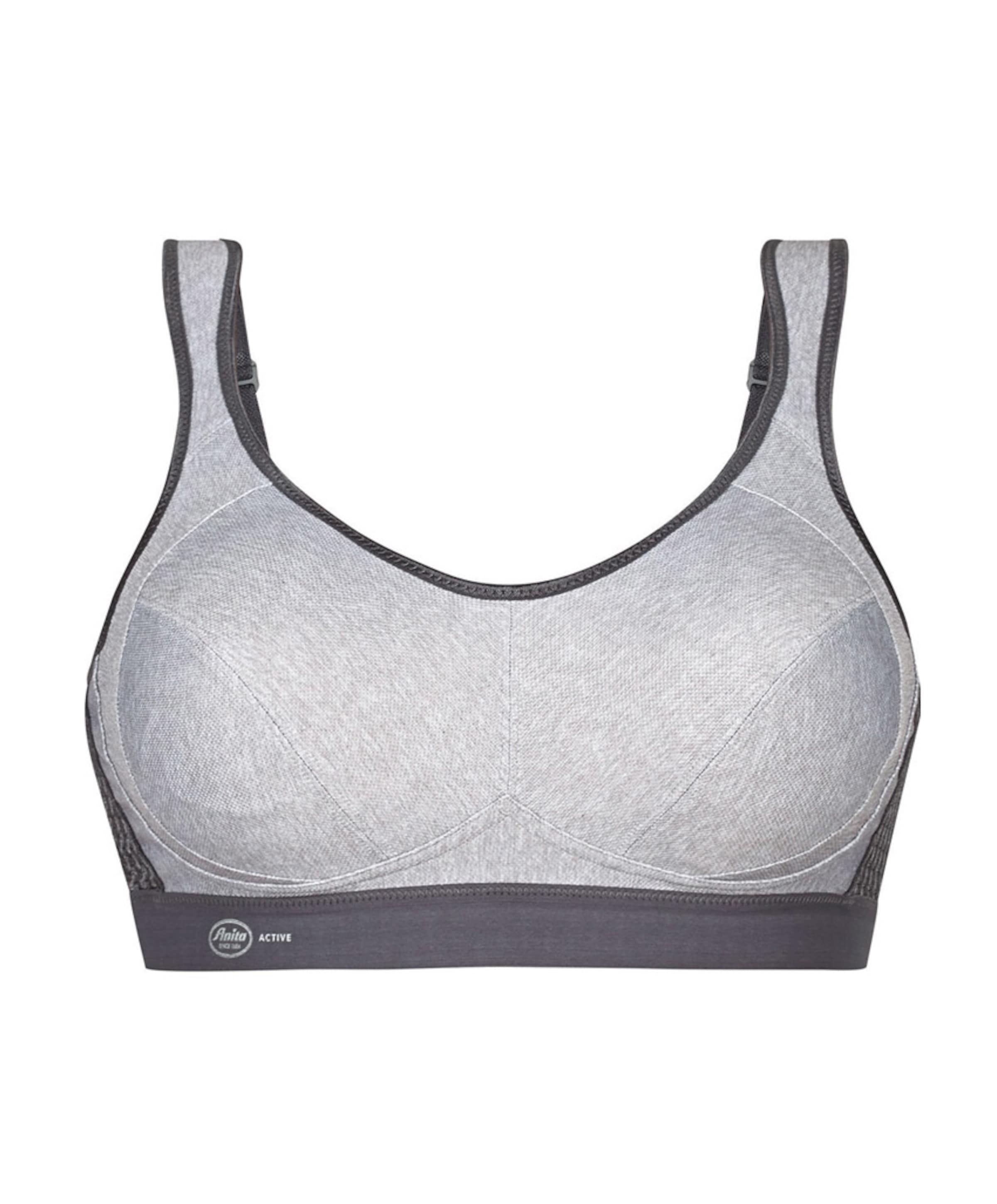 Dames sport bh grijs