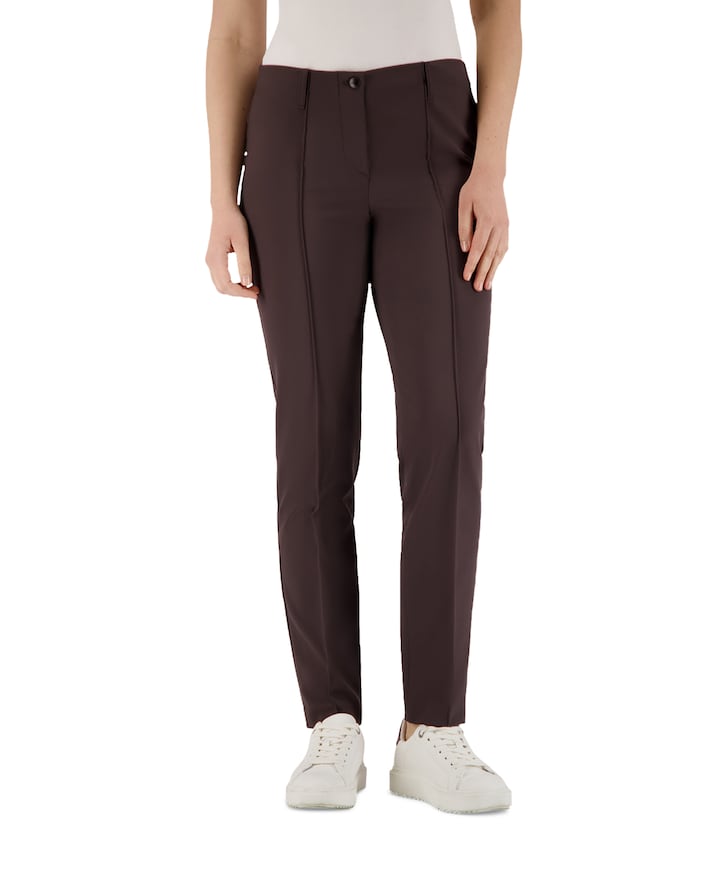Zigarette Straight broek bruin