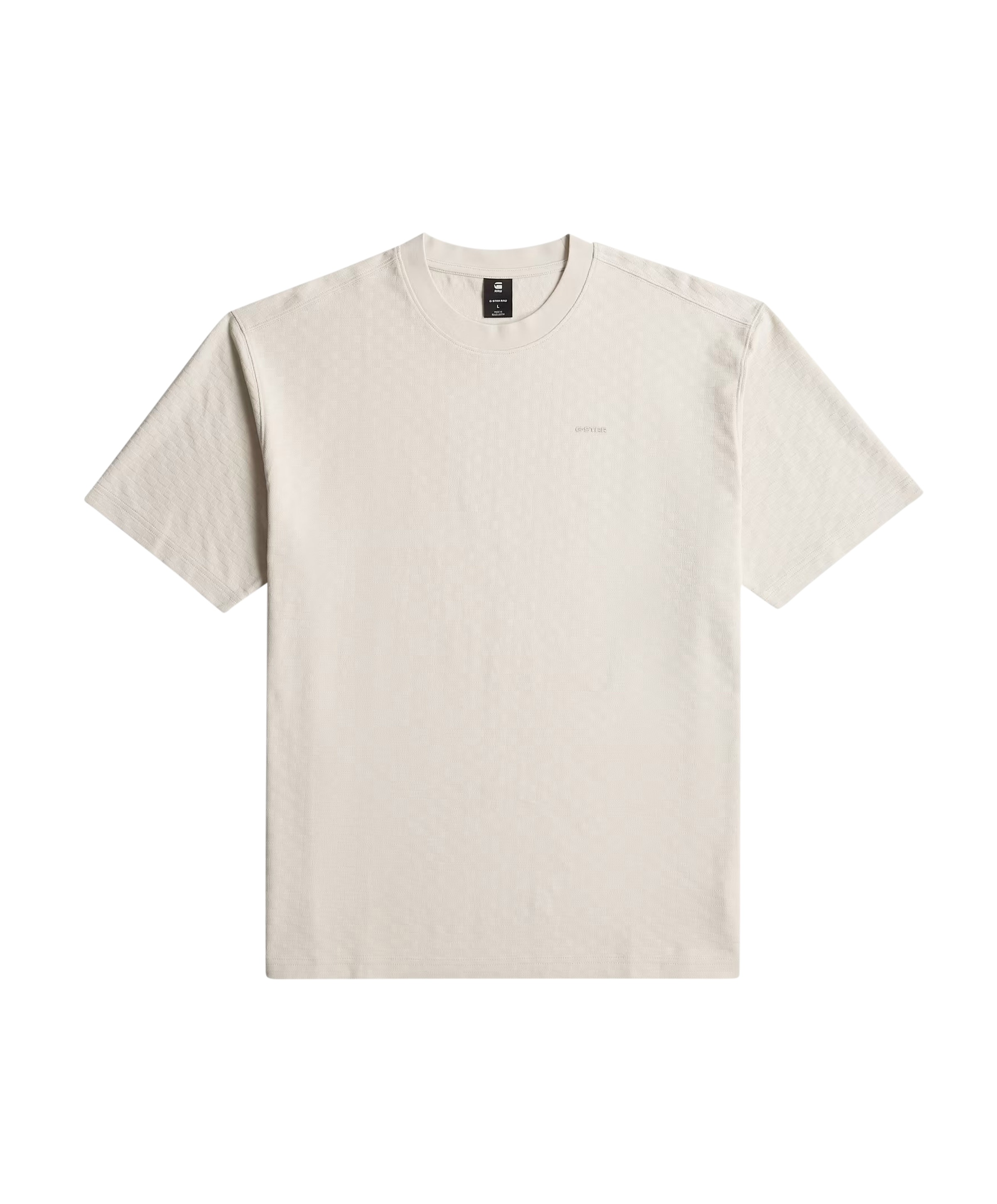 Heren T-shirt ecru