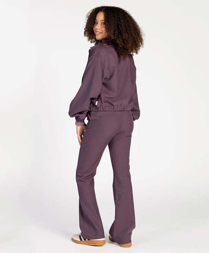 CHANTALLE SHINE VIS 544 G broek paars