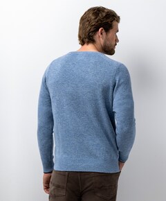 Heren trui blauw
