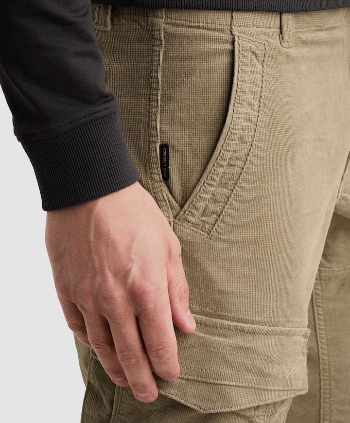 NORDROP CARGO 3.0 FANCY SOFT STRUC heren broek groen