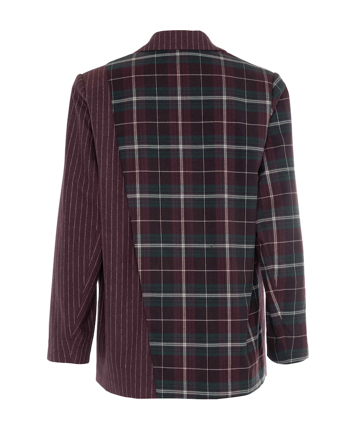 Dames blazer bordeaux