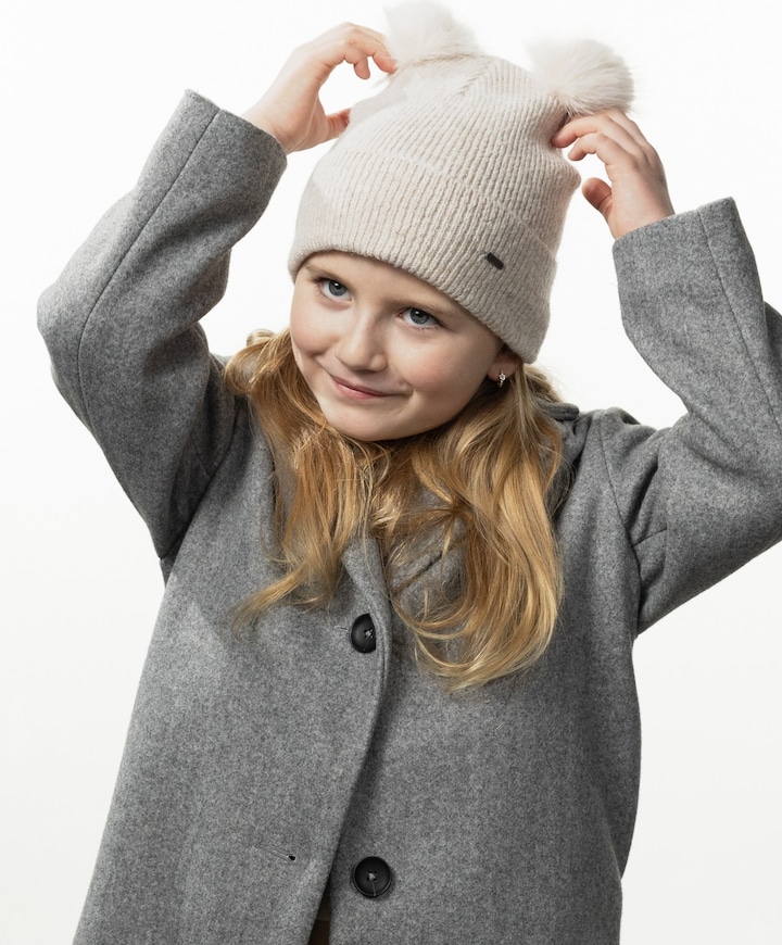 Meisjes hoofdaccessoire ecru