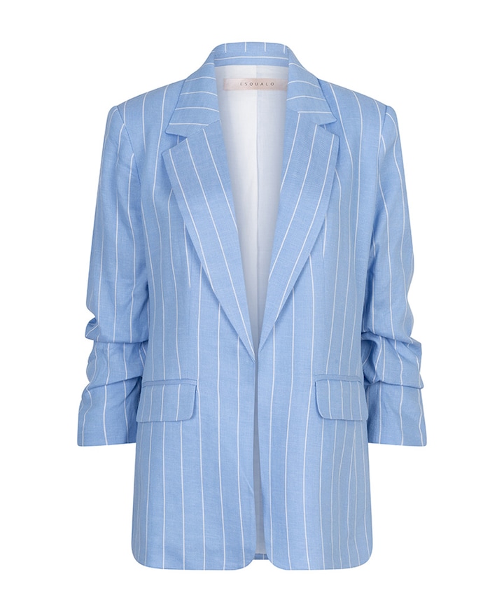 Dames blazer blauw