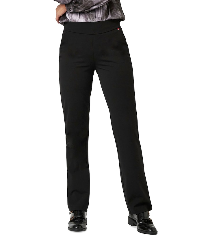 Scarlet Wide Leg dames broek zwart