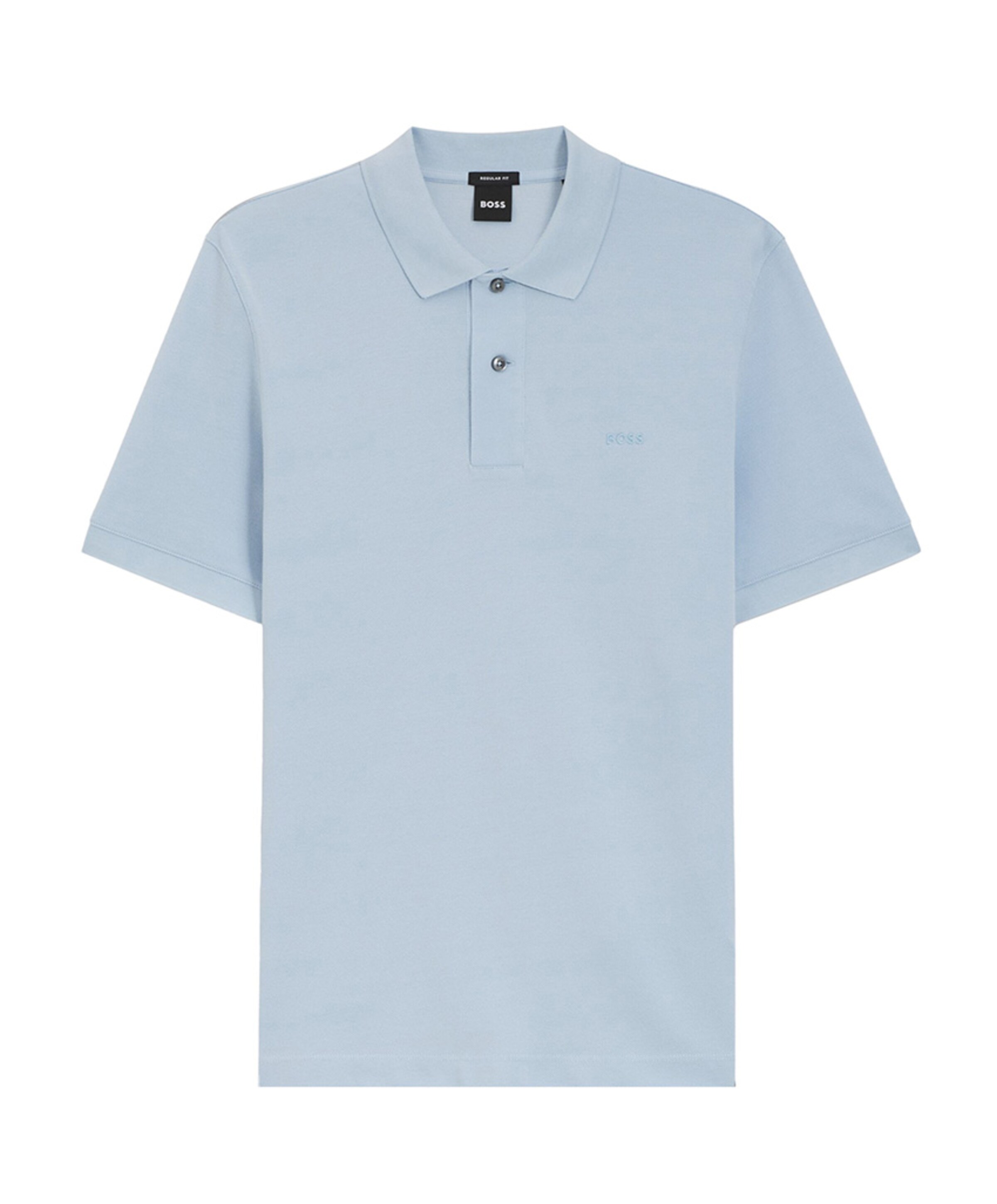 Heren polo blauw