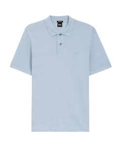 Heren polo blauw