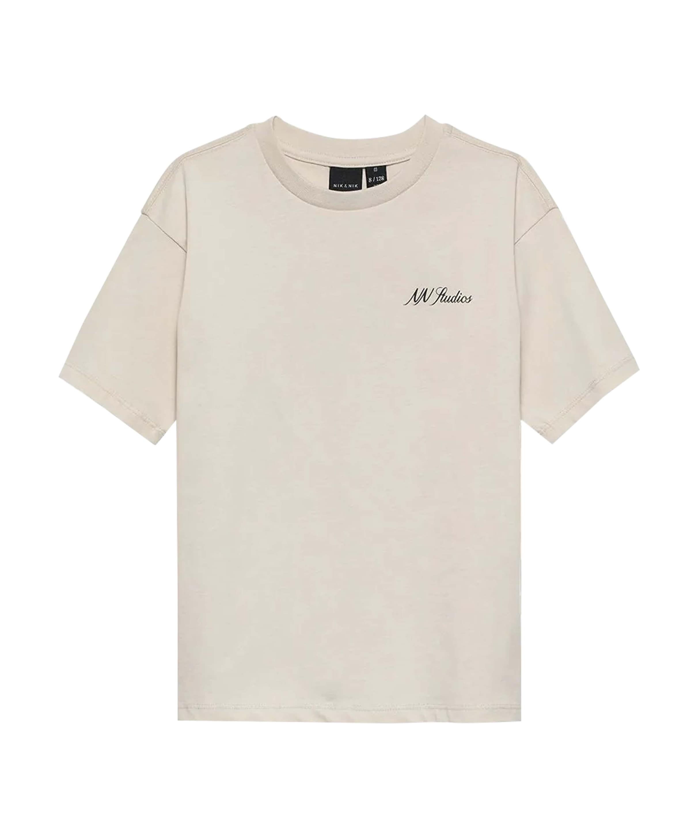 Jongens t-shirt beige