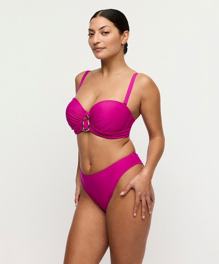 Dames bikinitop roze