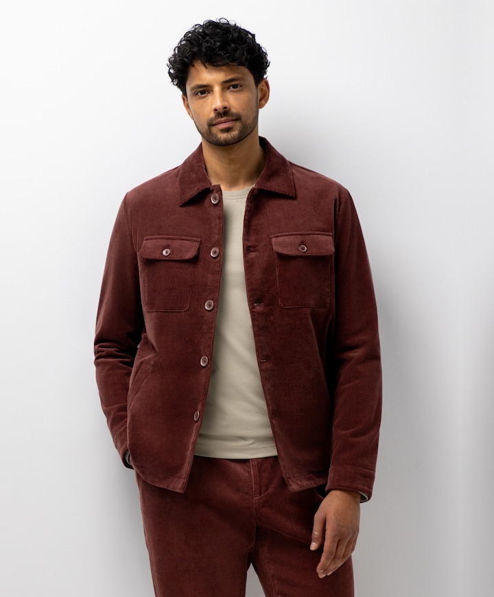 Heren overshirt roze