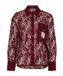 Dames blouse bordeaux