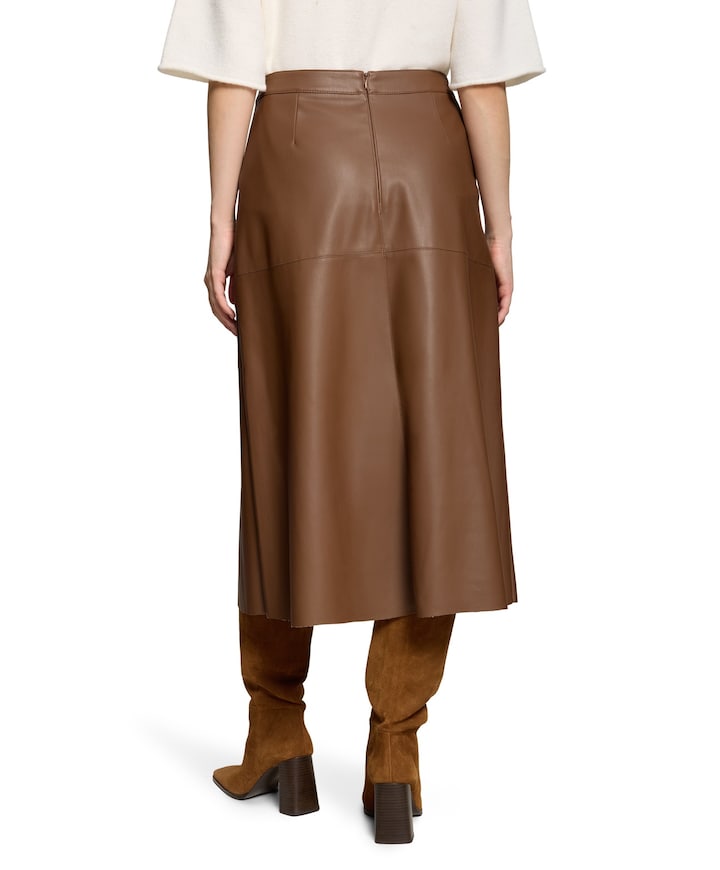 Dames rok bruin