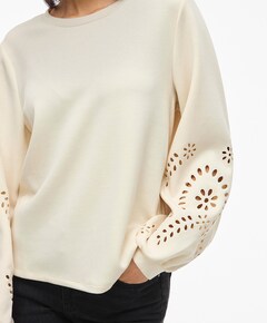 Dames sweater beige