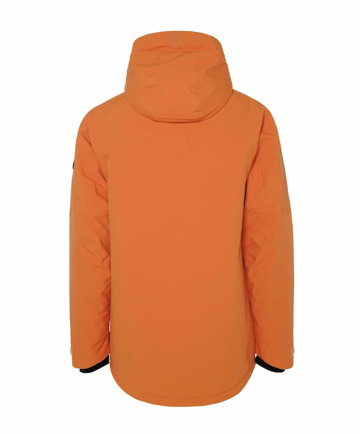 Heren ski-jas oranje