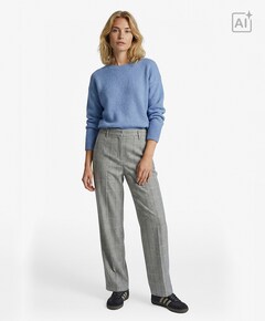 Dames trui blauw
