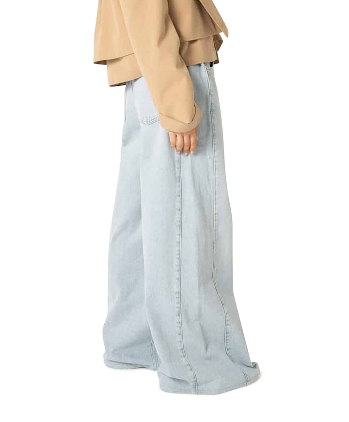 Denim dames jeans blauw