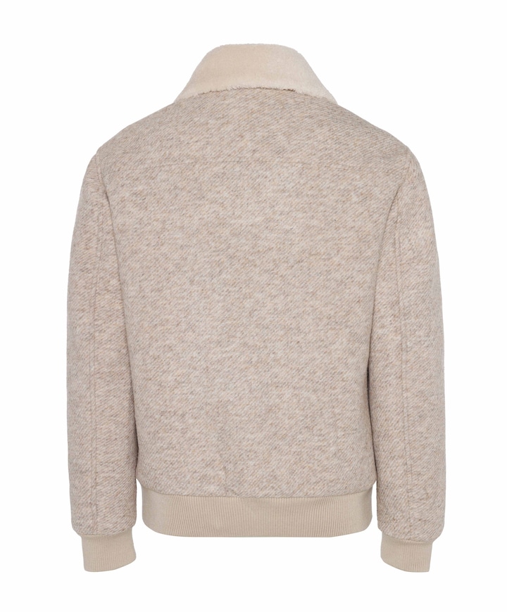 Heren jas beige