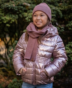 Meisjes jas roze