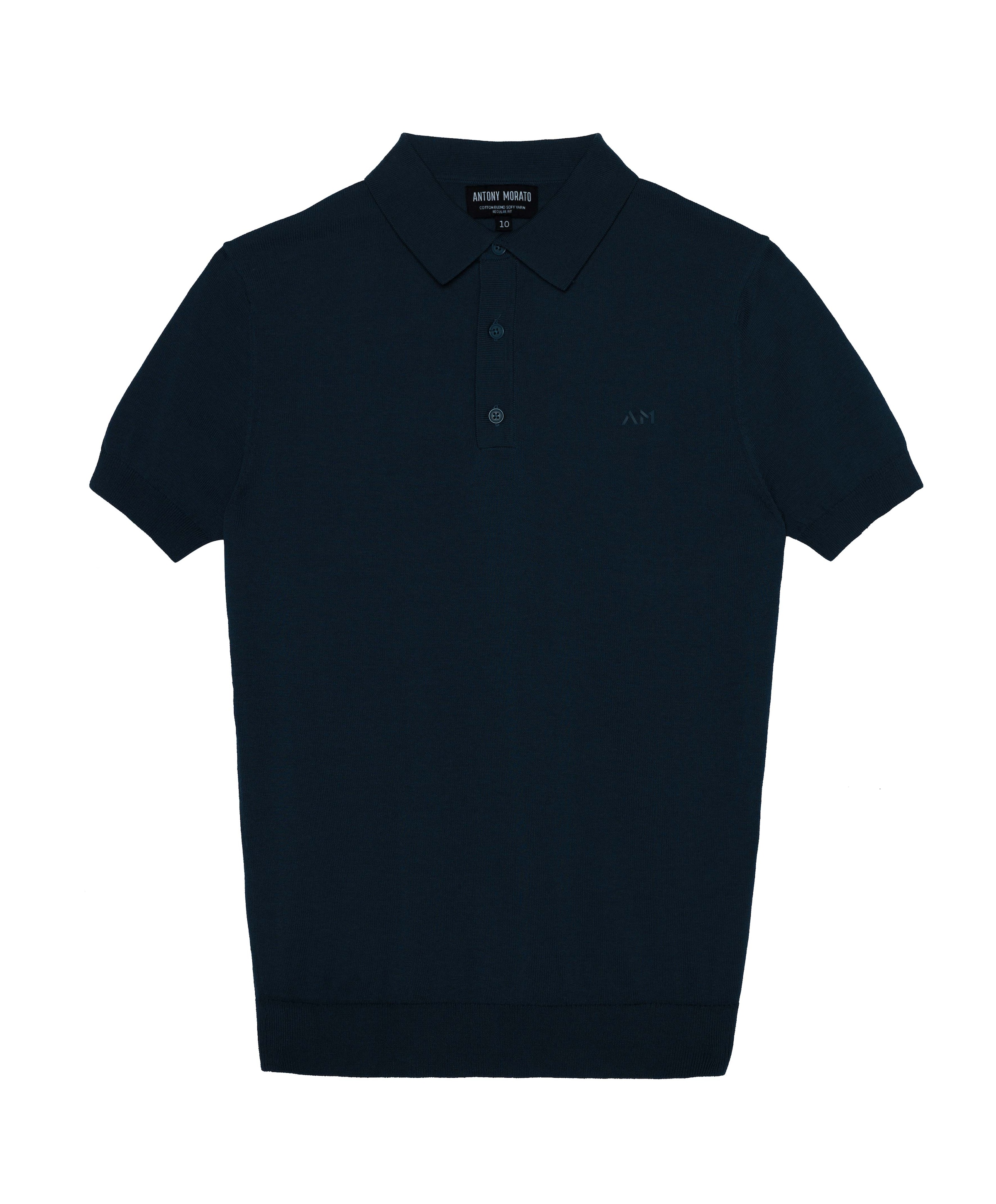 Jongens polo blauw