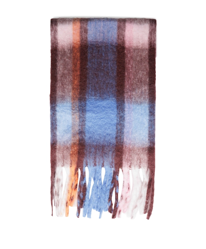 Dames sjaal blauw