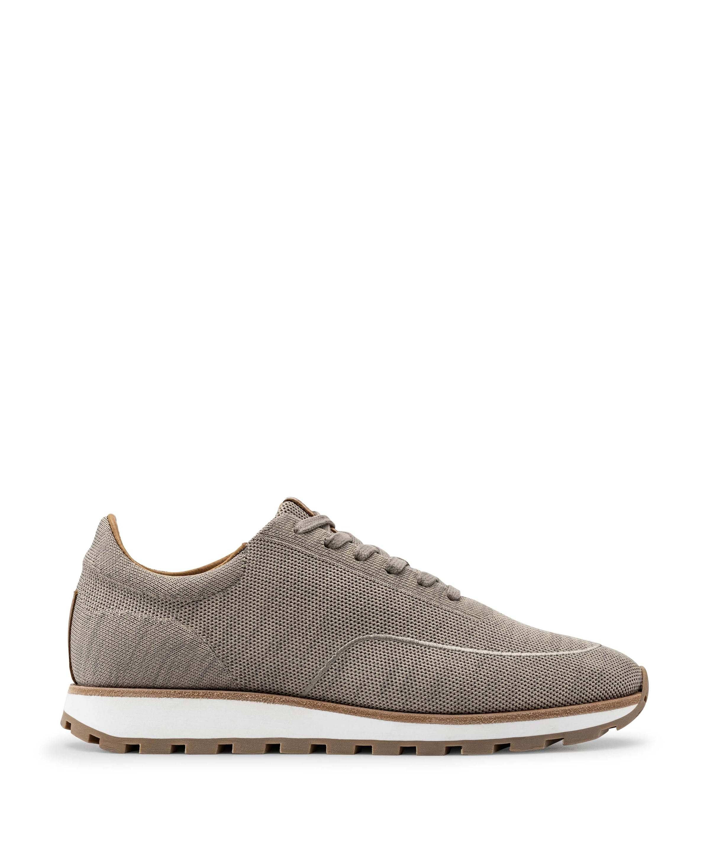 Mason knit heren sneakers beige